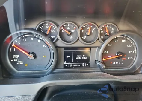 2023 Chevrolet Silverado K1500 Custom из США, поврежденный, VIN 1GCPDBEKXPZ104171